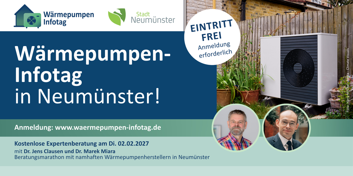 Wärmepumpen-Infotag in Neumünster