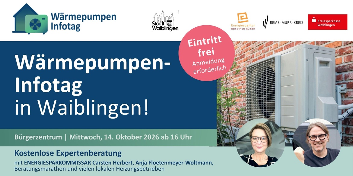 Wärmepumpen-Infotag in Waiblingen