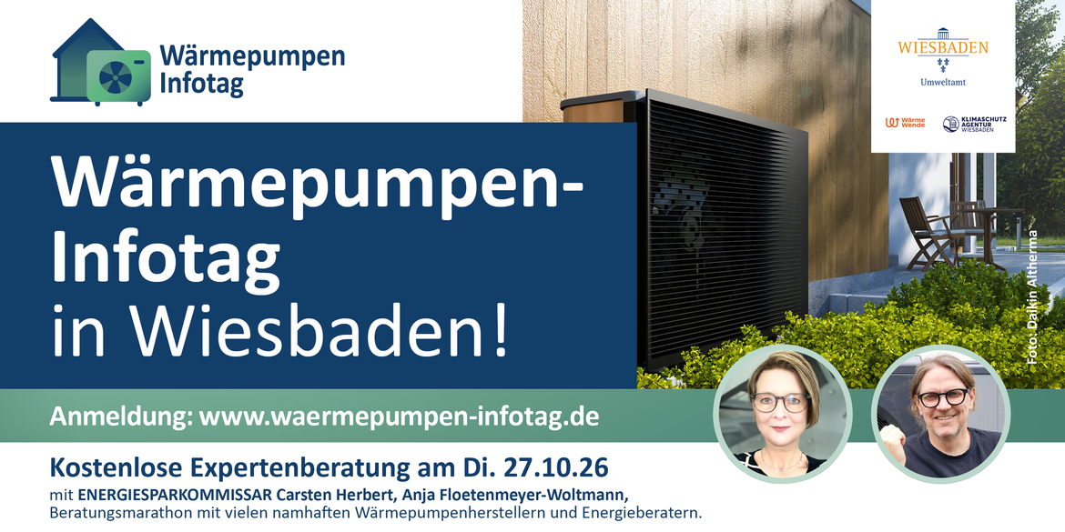 Wärmepumpen-Infotag in Wiesbaden