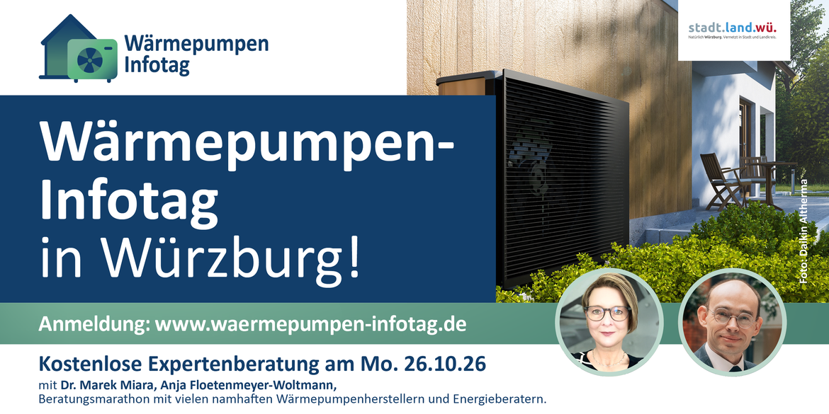 Wärmepumpen-Infotag in Würzburg